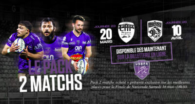 Pack 2 matchs + Finale