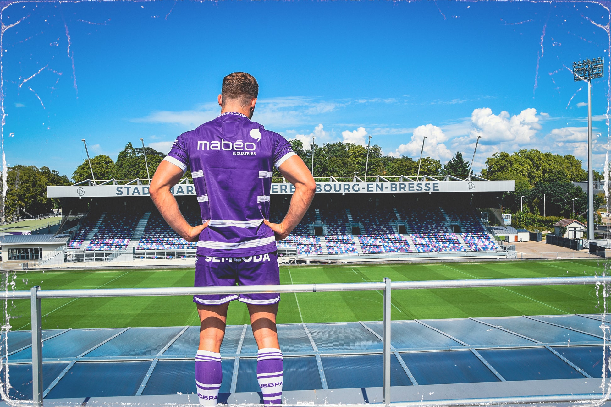 Short De Rugby Rare Sportive Bressane - Union France - Jicega Taille W36 Homme