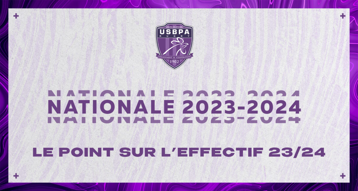 Calendrier 2023-2024 - USBPA Rugby (Bourg-en-Bresse)